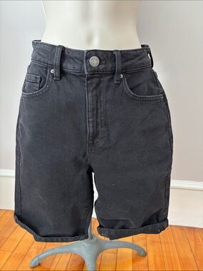 Cotton On Black Jean Shorts
